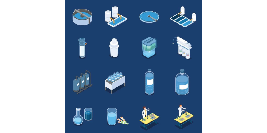 Water filtration chemicals